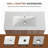 36" Wall-Mounted Bathroom Vanity with Sink Combo-1241299265