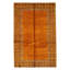 Hand-Knotted High-Quality Orange Area Rug
