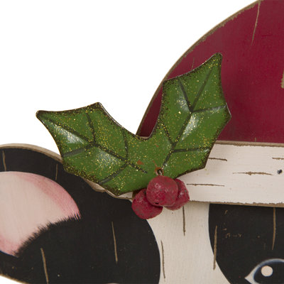 Christmas Dog Decorative Accent
