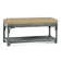 Banc de rangement en osier Summer Retreat