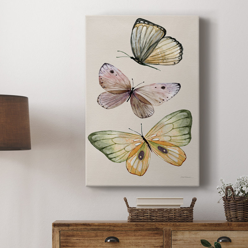 Fly Away I -Gallery Wraraped Cavas, H 12 po x l 8 po