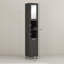 Armoire de rangement haute avec miroir Kleankin-571360028