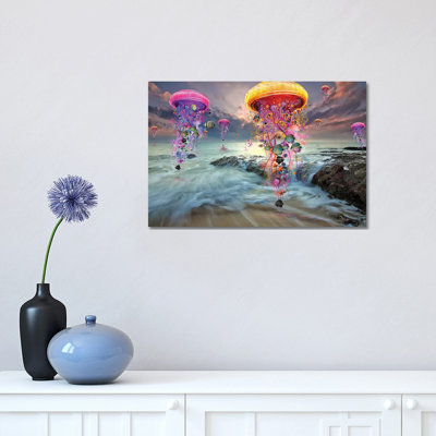«On Distent Shores» par David Loblaw - impression sur toile tendue
