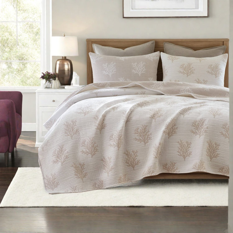 Cotton Blend Abstract Quilt Set