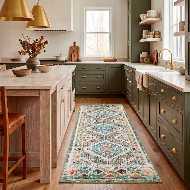 Madison Performance Southwestern Rug, Runner 2' x 8'