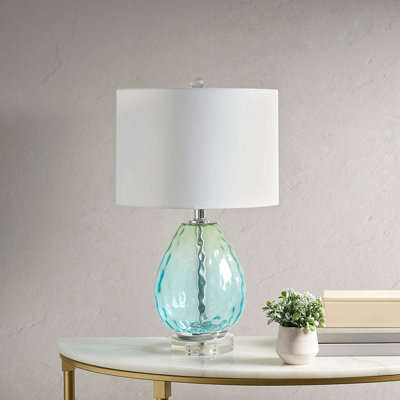 Lampe de table en verre Ombre