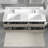 Angela 72 inch Fully Assembled Double Floating Bathroom Vanity with Solid Surface Sink-73338415
