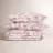 Iria Red/White Standard Cotton Reversible Quilt Set-752976588