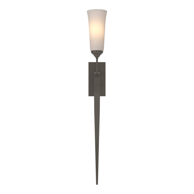 Sweeping Taper 1 - Light Dimmable Wallchiere, Dark Smoke
