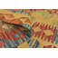 Tapis intérieur en laine noué la/beige 3 pi 3 po x 4 pi 10 po one-of-kind-main Lorain
