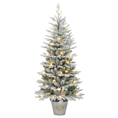 72' Lighted Fir Christmas Tree