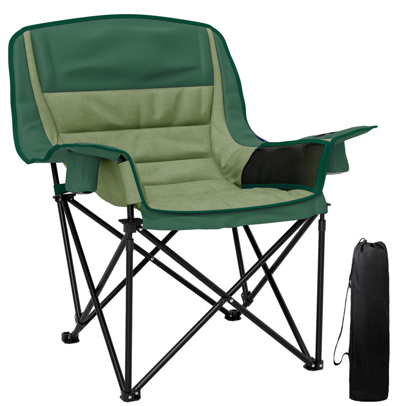 Folding Camping Chair, Olive Green