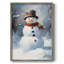 Art des Fêtes de Noël - série 2-CCGCLXX, reproduction d'art encadrée - bois massif-2091520270