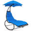 Chaise longue suspendue Jean-Mary avec support-1277143321