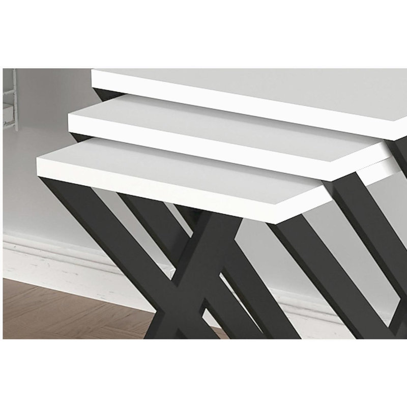 Ensemble de 3 tables gigognes Kira