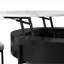 Table basse à plateau relevable moderne avec rangement et 3 repose-pieds-1992170767