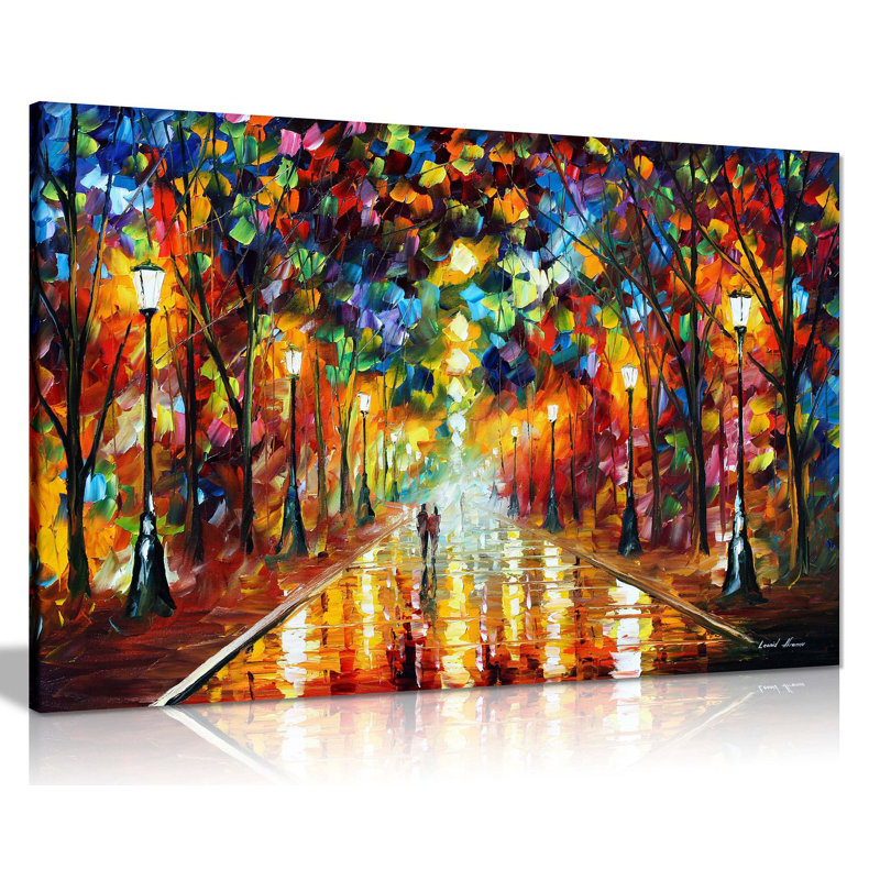 Farewell To Anger by Leonid Afremov - Wrapped Canvas Painting, 61cm H x 91cm W