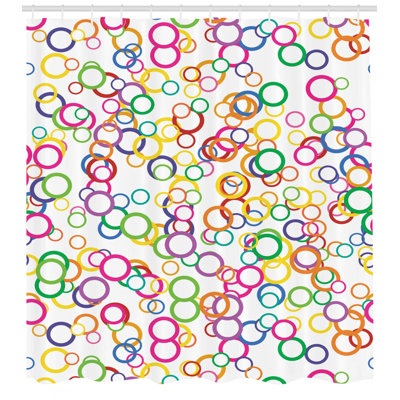 Shower Curtain with Hooks Included