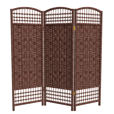 Adelah 4 Ft. Short Folding Screen