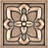 Crown 2'' x 2'' Hand Painted Resin Decorative Accent Tile-83456490