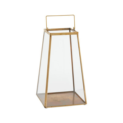 Lanterne de table en métal