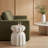 Stonesfield Ceramic Garden Stool-1853665687