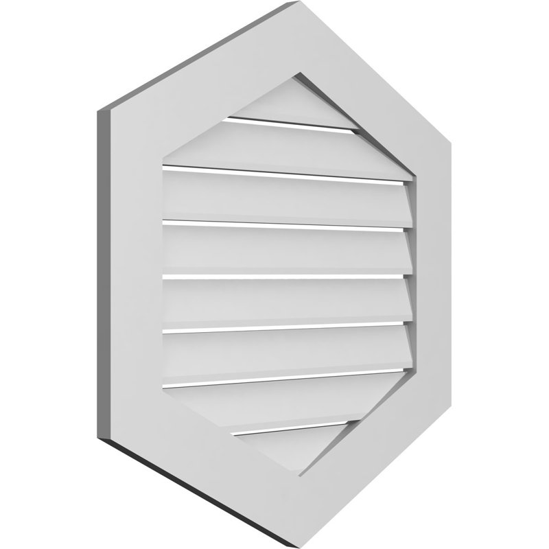 Pente verticale verticale en uréthane 6 pi, 1" H x 28" W x 30" L