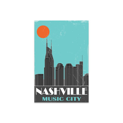 Nashville - peinture sans cadre