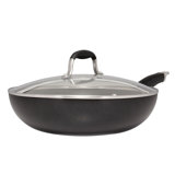 Anolon Advanced Bronze Hard-Anodized Nonstick Ultimate Pan with Lid, 12-Inch
