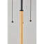 Lampe de bureau en bois massif Niles