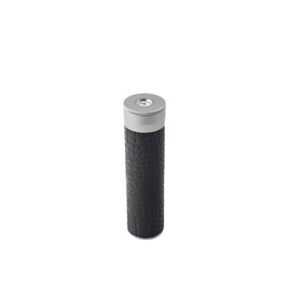 Tube à cigares avec hygromètre, finition crocodile