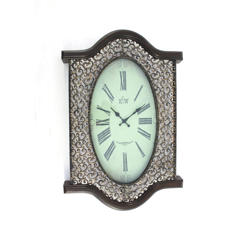 Horloge murale Hoquiam, Noir