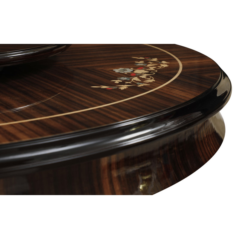Athena Round Solid Wood Dining Table