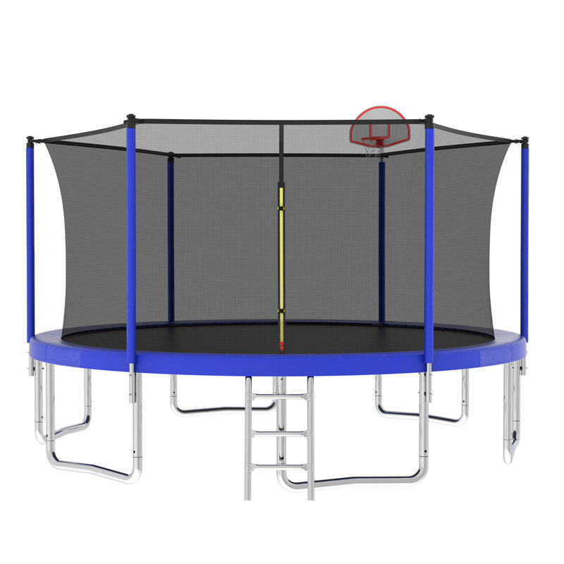 Trampoline for Kids, Blue, Blue