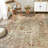 Beige Hand Knotted Area Rug