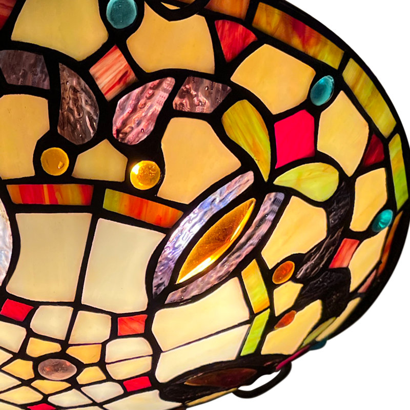 Plafonnier encastré Tiffany