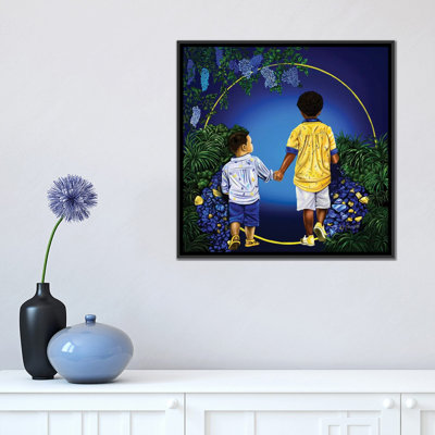 Voyage avec mon frère-reproduction d’art