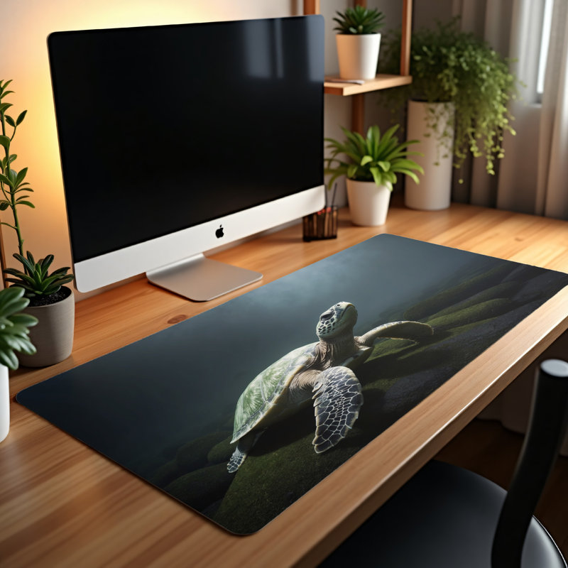 Polyester Desk Pad, 31.5x15.5