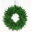 Two-Tone Feathers Christmas Wreath - 14.5" - Unlit-1648704400