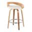 Tabouret de comptoir de style moderne Mid-Century Grotto