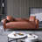 Delana 78.7'' Leather Sofa-205953871