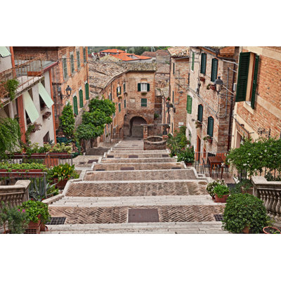 Corinaldo, Ancona, Marche, Italy - Wrapped Canvas Print