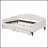 Upholstered Tufted Daybed with Two Drawers, Durable Linen Fabric for Comfort and Space Efficiency