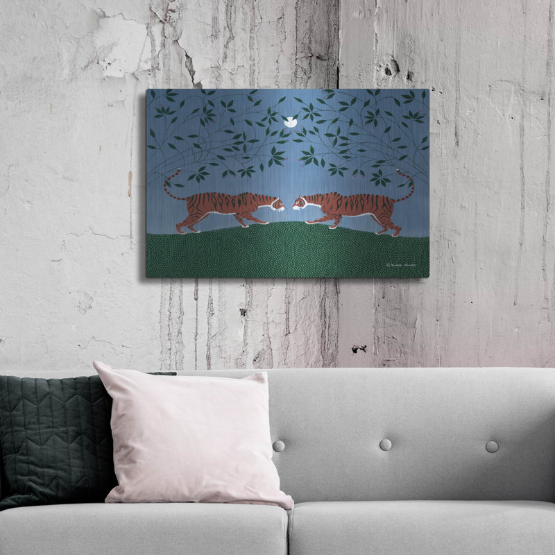 Luxe Twilight Tigers par Susan Henke Fi, H 24 po x l 36 po