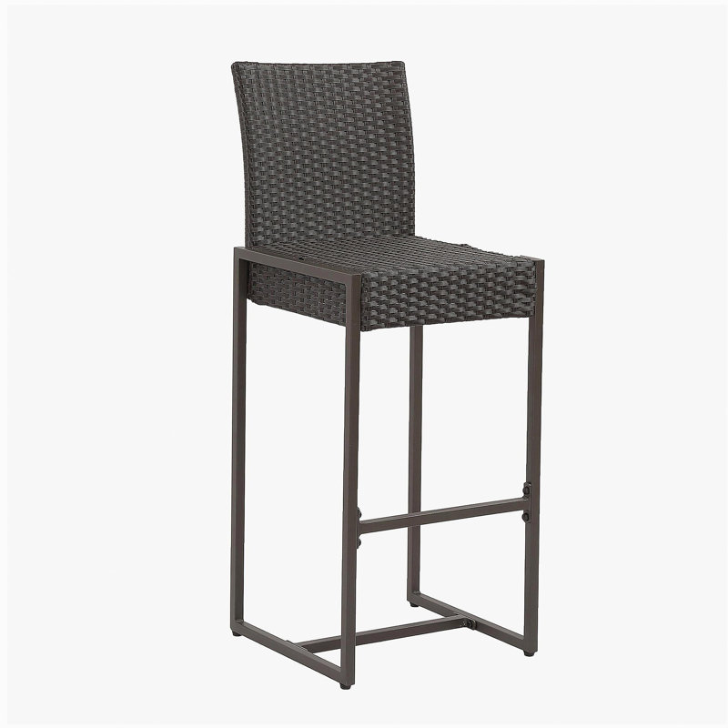 Tabouret de bar Conway, Marron foncé