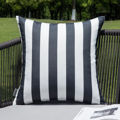 Outdoor Striped Pillow Cover