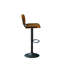 Swivel Yes Bar Stool with Steel Frame-1665404239