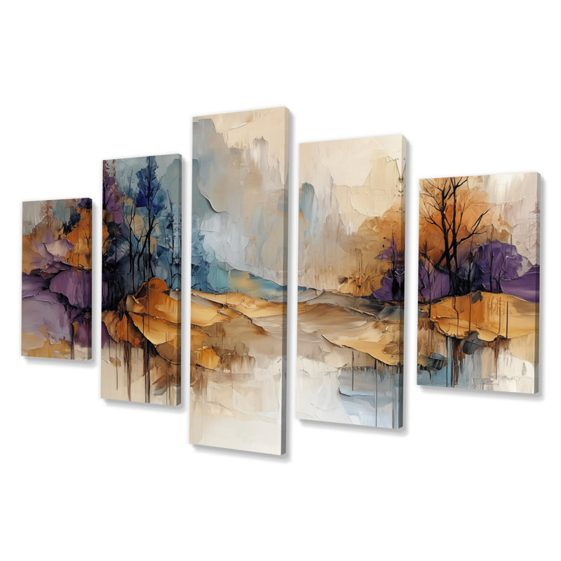 Hermon - Art mural forêt - Art mural traditionnel sur toile