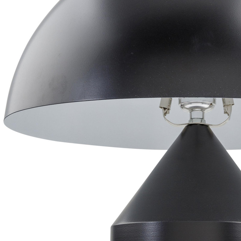 Jemma Metal Table Lamp, Black