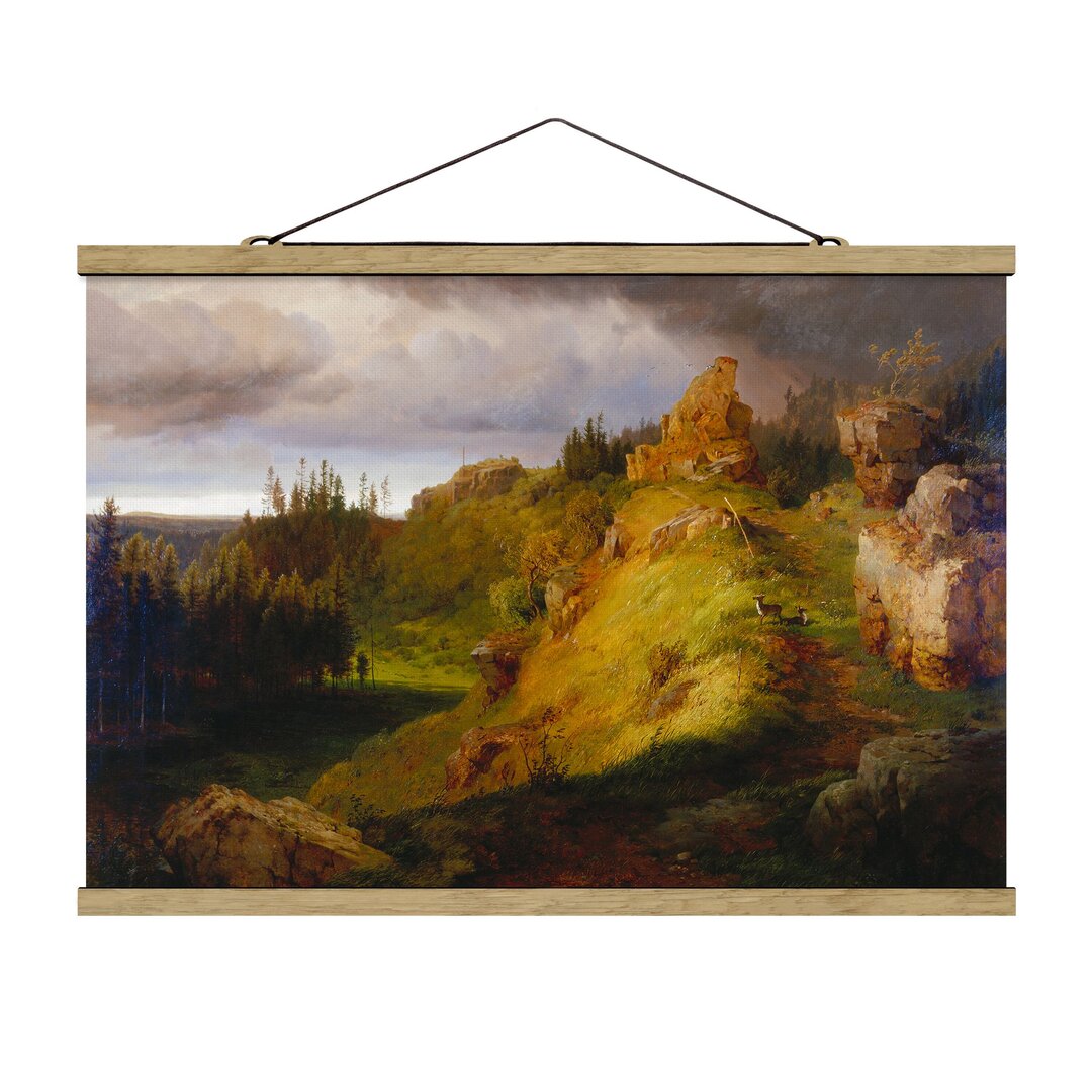 Fotodruck Giant Mountains Landscape von Louis Gurlitt